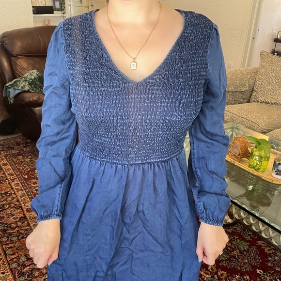 OLD NAVY blue Jean dress - Picture 2 of 3